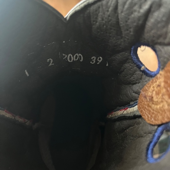 Boys American flag boots size 2 - Picture 3 of 4